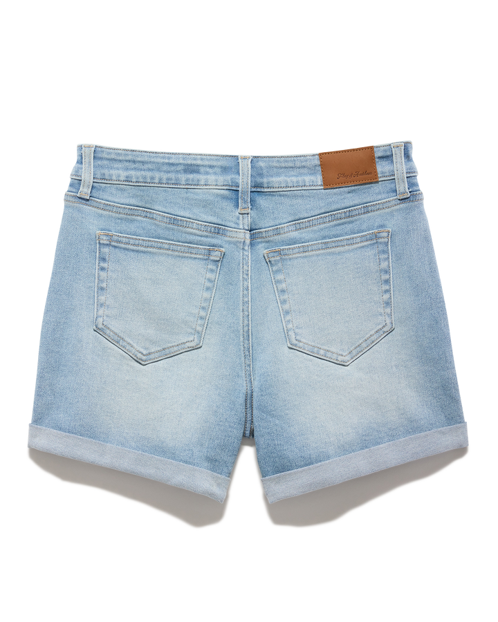 SHELBY CUFFED DENIM SHORT - 4.5" INSEAM