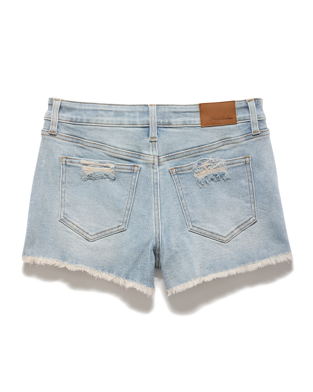 KELLIE CUTOFF DENIM SHORT -  2" INSEAM