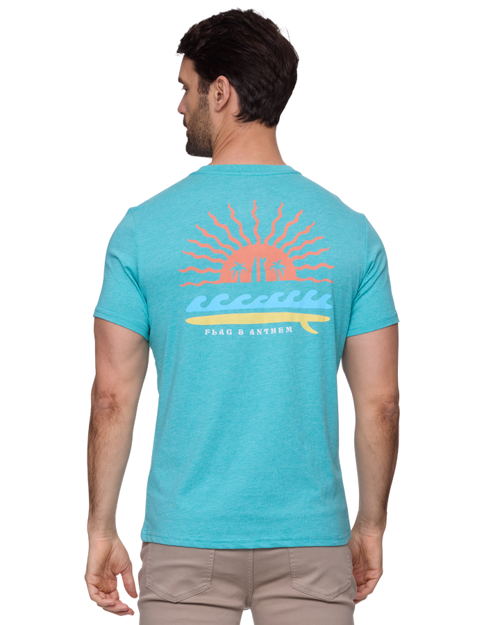 SUN RAYS & SURF TEE