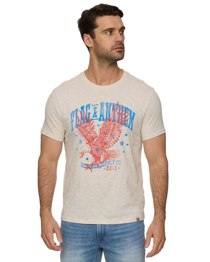 AMERICANA VINTAGE EAGLE SLUB TEE