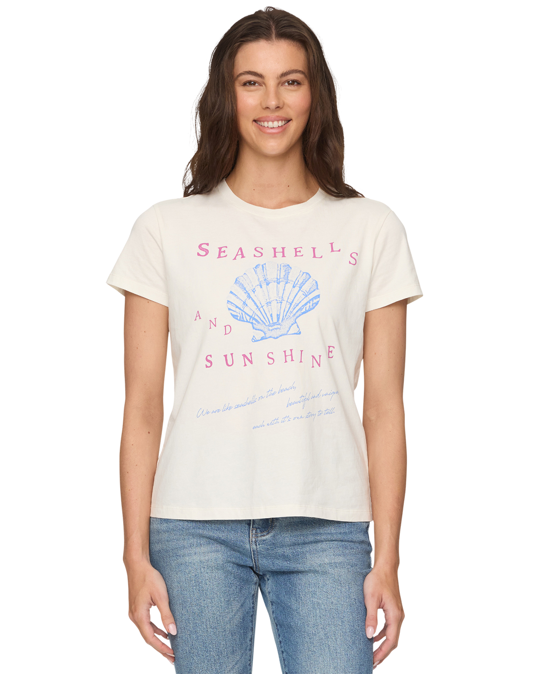 SEASHELLS AND SUNSHINE TEE