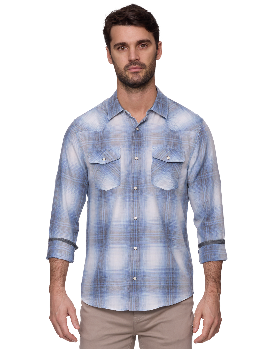 ROCKLIN VINTAGE SOFT WESTERN SHIRT