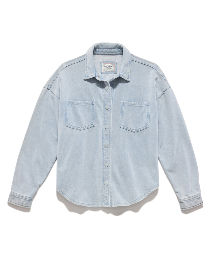 BRISTOL INDIGO WASHED SHACKET
