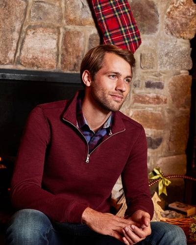 LAVELLE STRETCH 1/4-ZIP PULLOVER