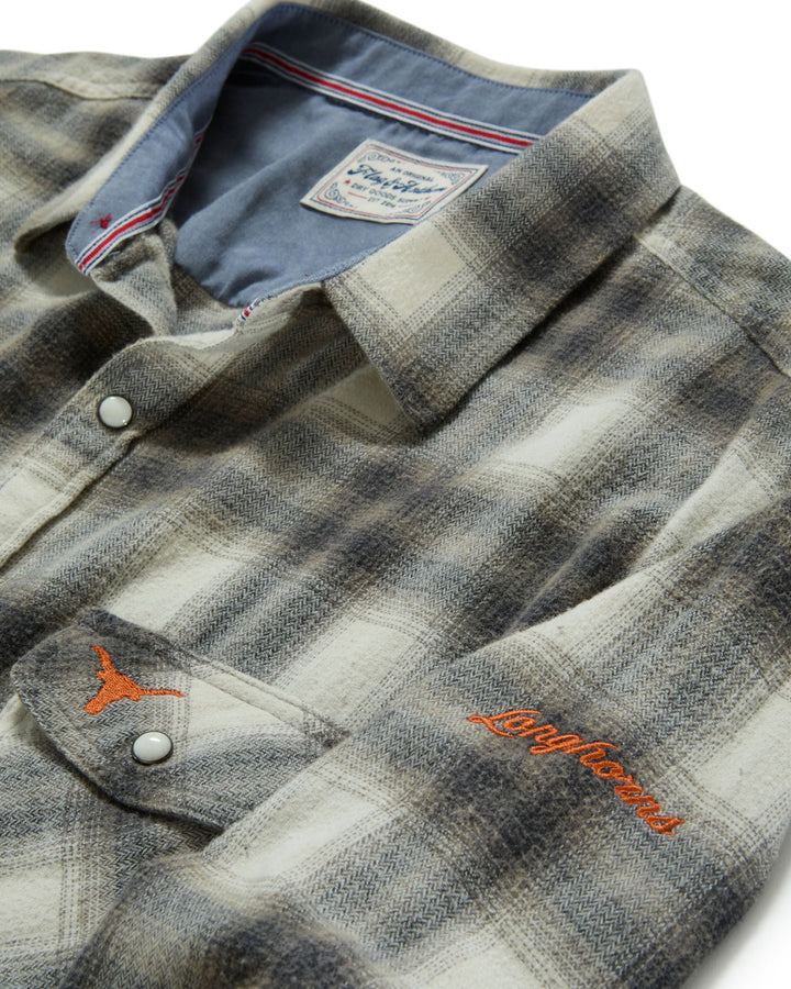 TEXAS ALMA VINTAGE WASHED FLANNEL SHIRT