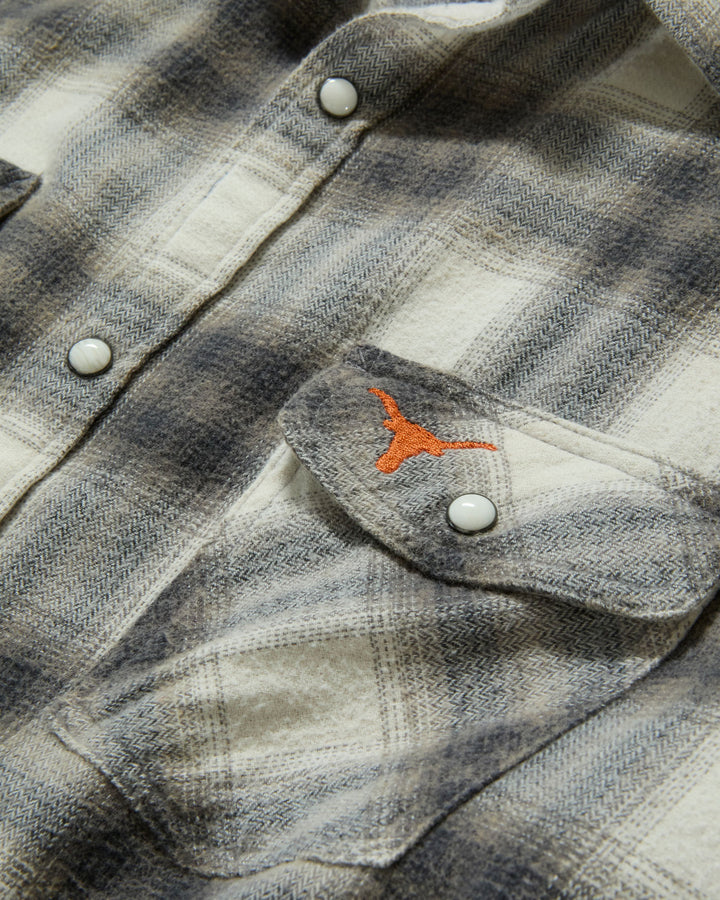 TEXAS ALMA VINTAGE WASHED FLANNEL SHIRT