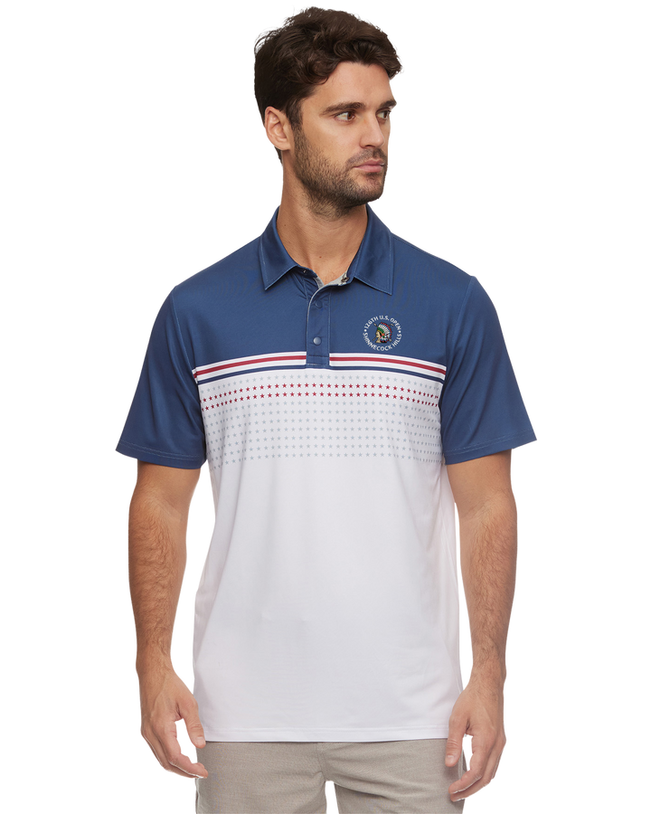 2026 U.S. OPEN BANNER PERFORMANCE POLO