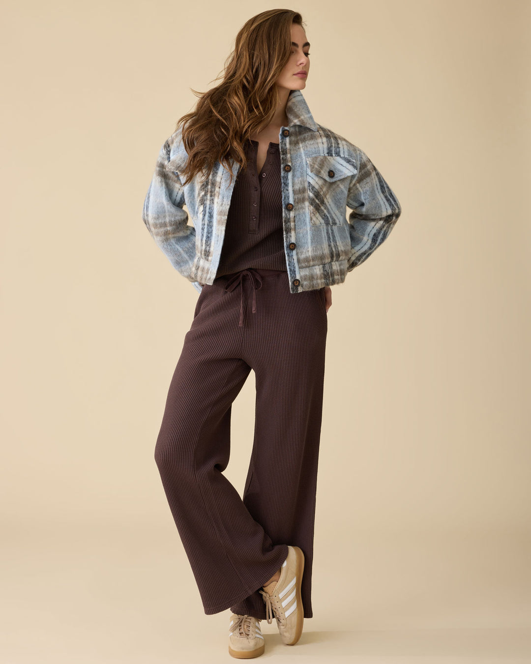 TALLULAH PLAID JACKET