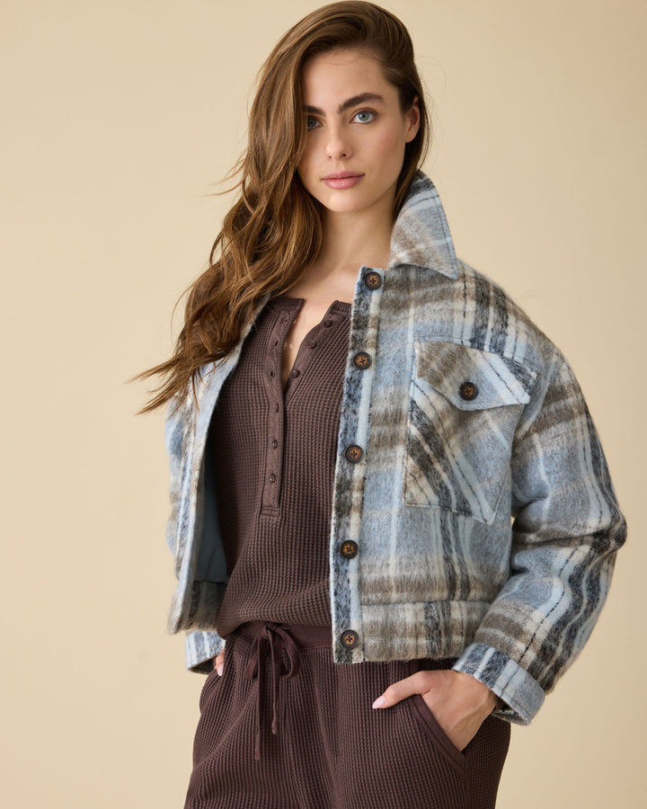 TALLULAH PLAID JACKET