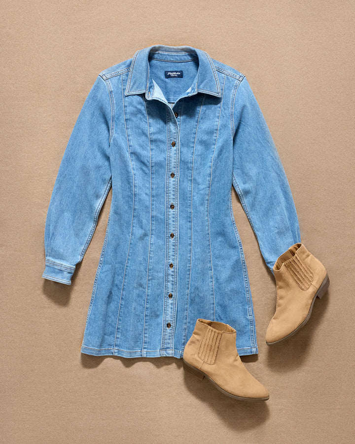 BLOOMFIELD STRETCH DENIM DRESS