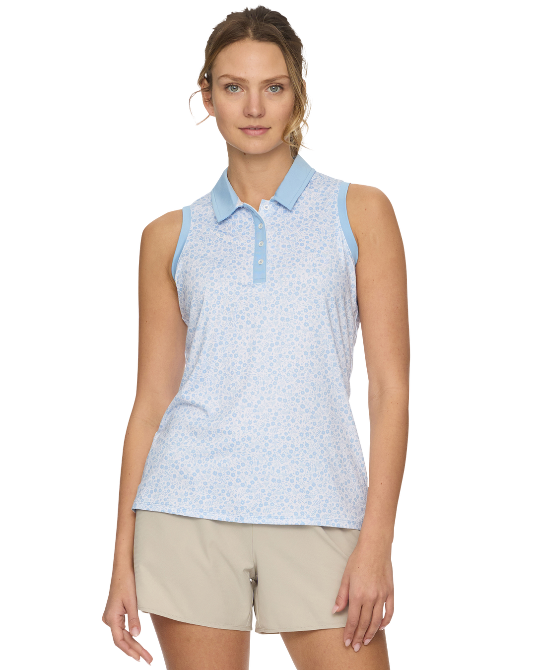 WOMEN'S MVP SLEEVELESS POLO