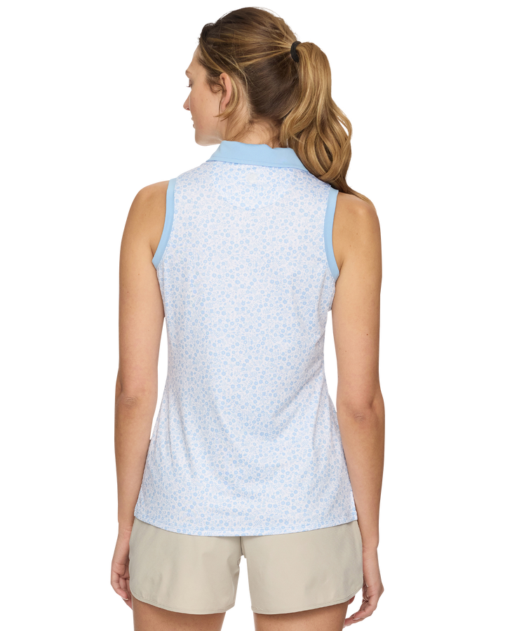 WOMEN'S MVP SLEEVELESS POLO