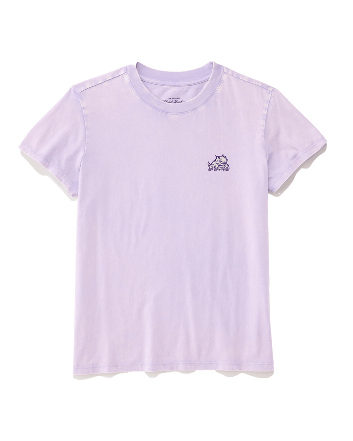 TCU WASHED TEE