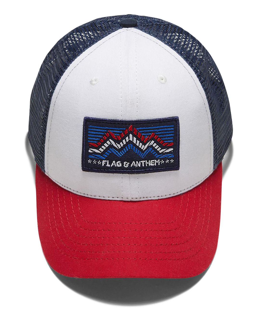 Red white and blue patagonia hat shop