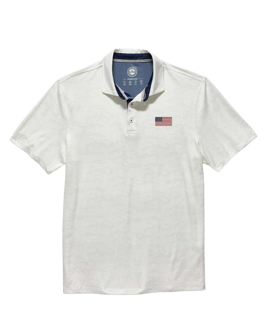 ARCADIA FLAG CAMO PERFORMANCE POLO