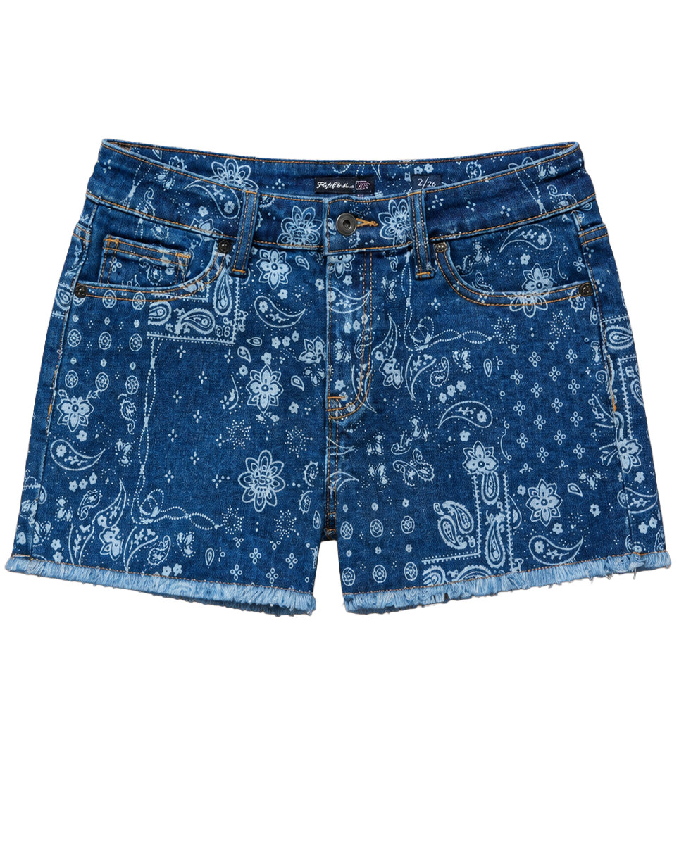 A250 KELLIE CUTOFF DENIM SHORT - 2.5" INSEAM