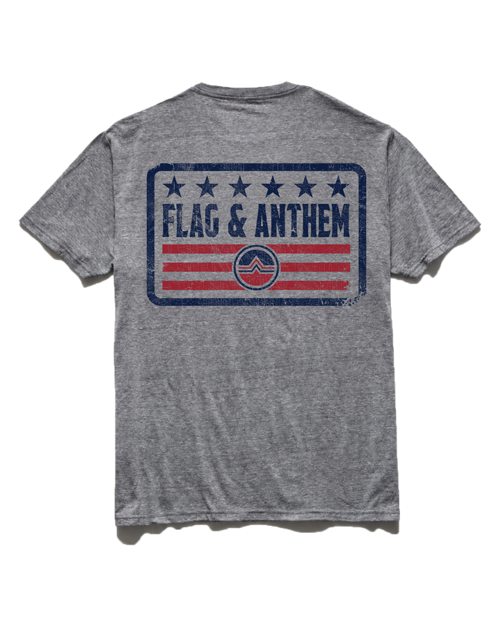 FLAG & ANTHEM EMBLEM SLUB TEE