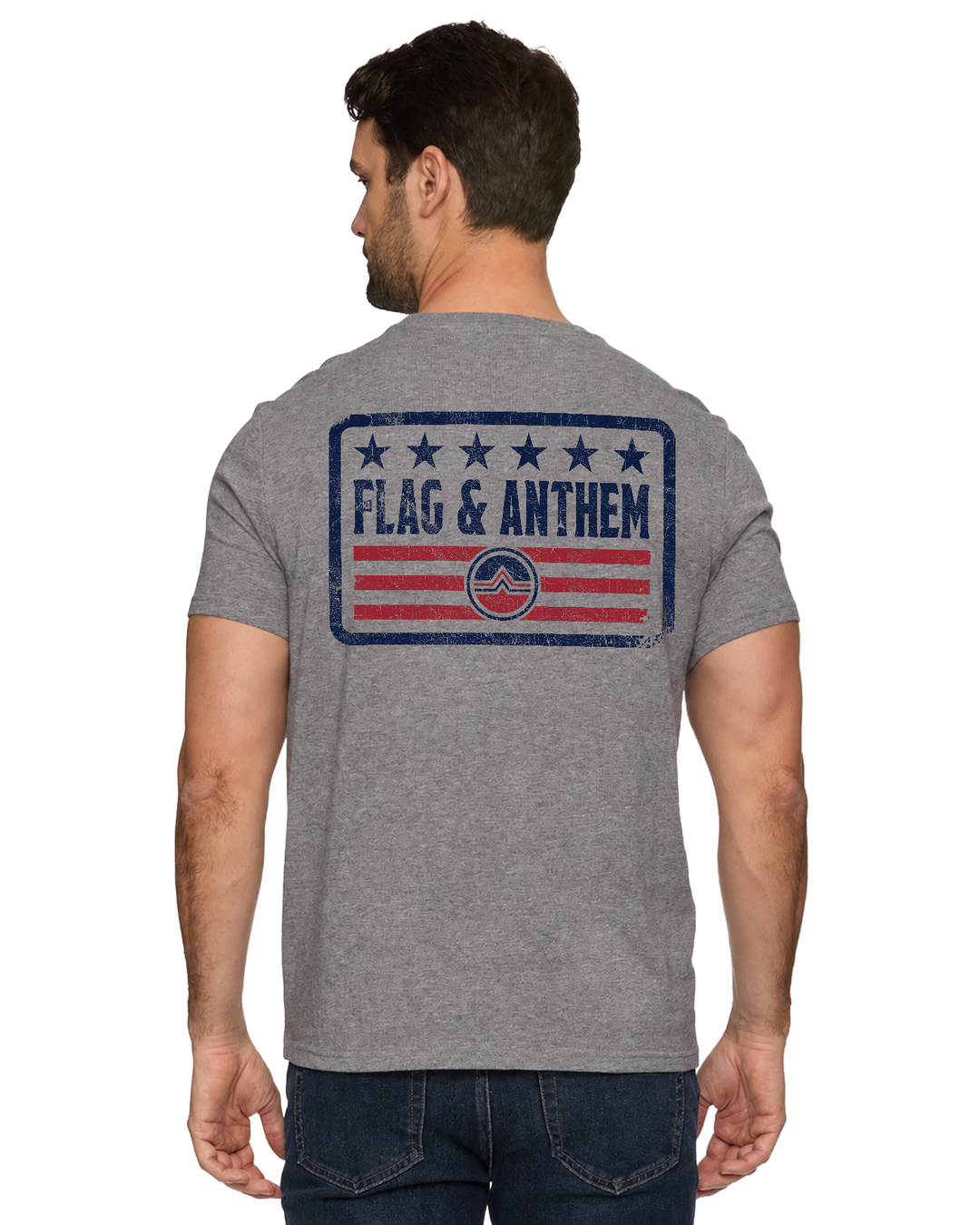 FLAG & ANTHEM EMBLEM SLUB TEE