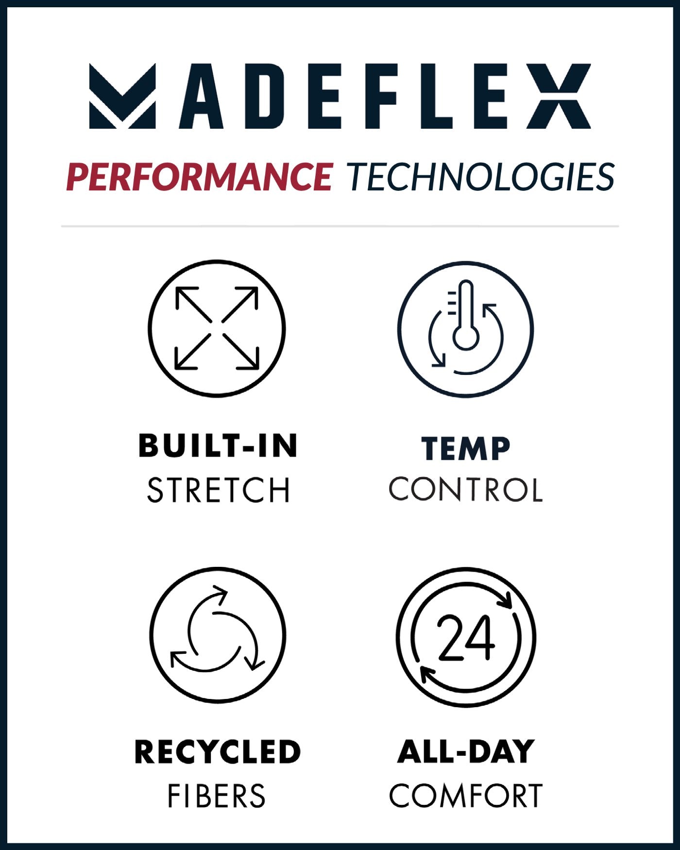 MADEFLEX CLUTCH COOLING JEAN - OAKLAND SLIM