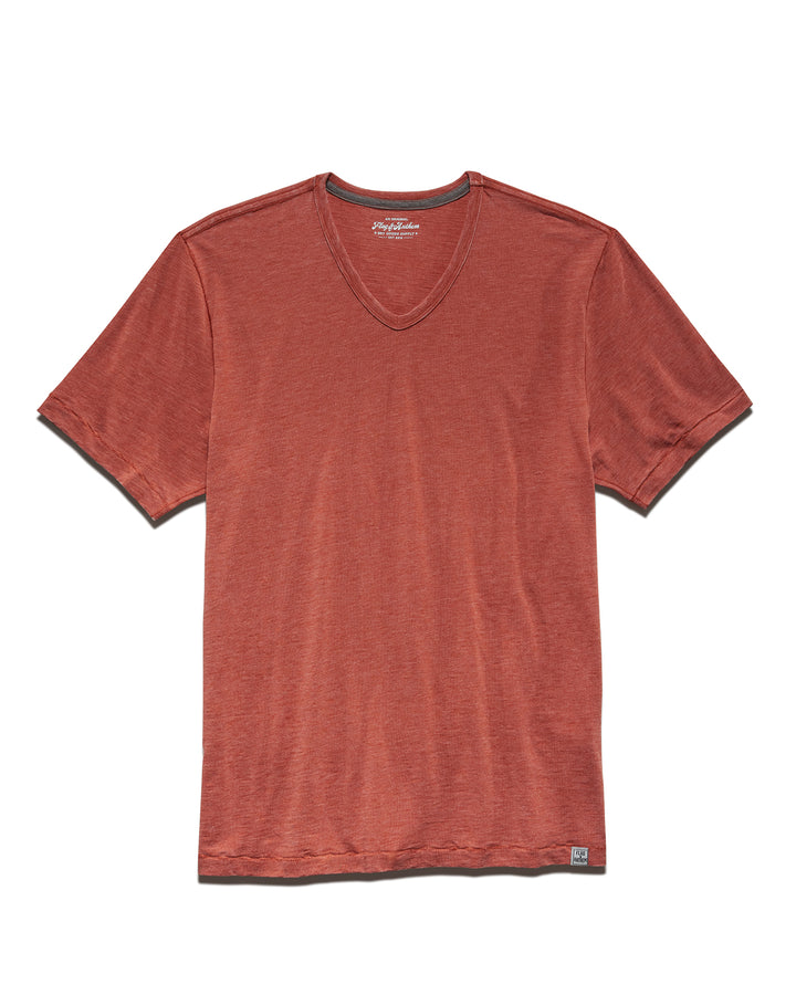 CHATHAM VINTAGE SOFT V-NECK TEE