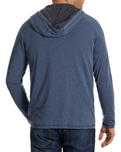 CHATHAM VINTAGE SOFT HOODED HENLEY