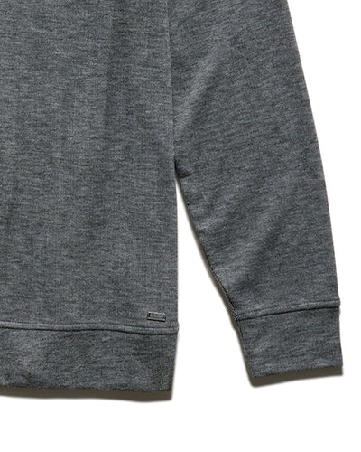 HERO TEXTURED KNIT 1/4-SNAP PULLOVER