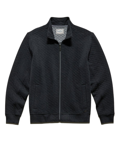 ALLOWAY QUILTED FULL-ZIP MOCK NECK JACKET