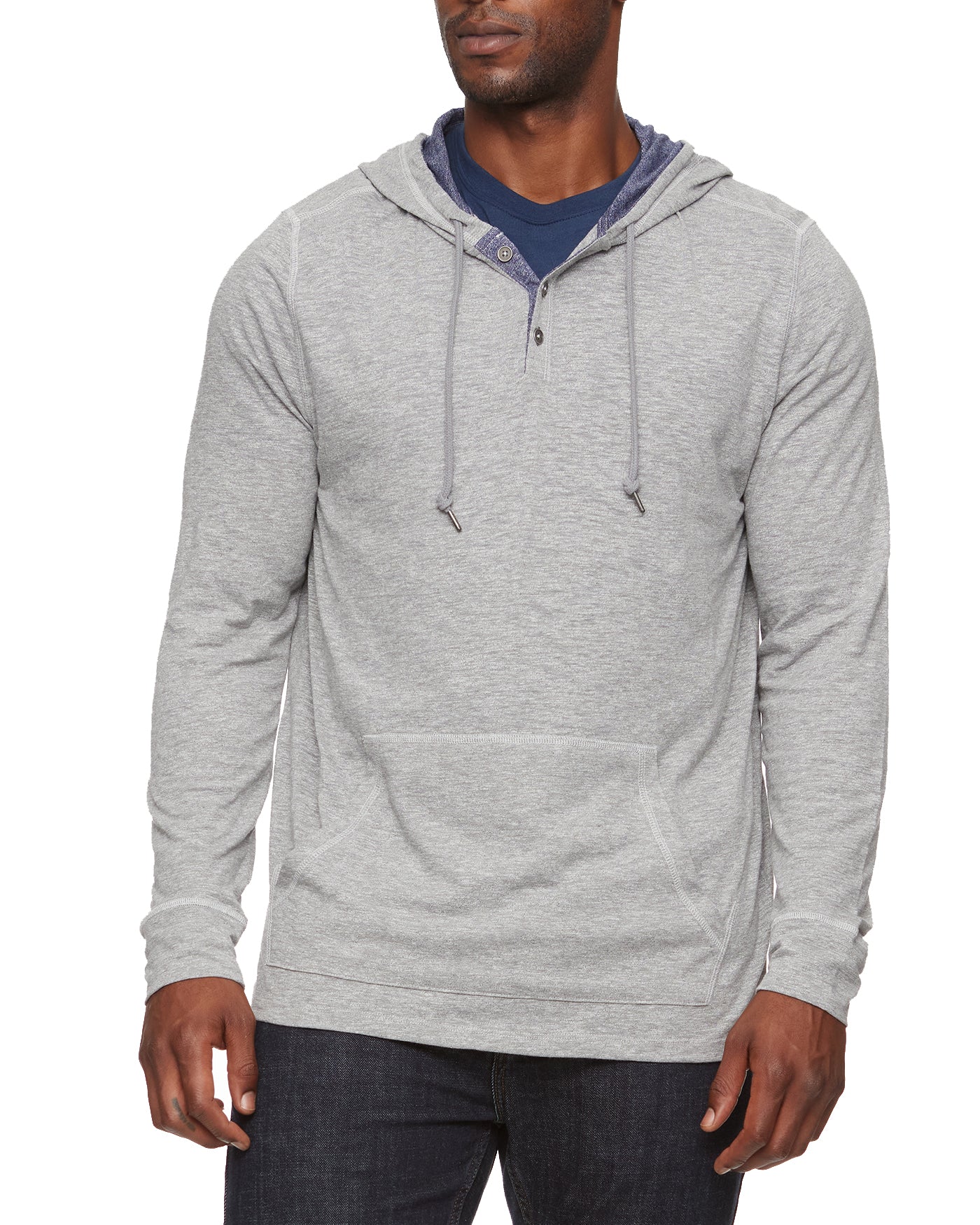 BIRMINGHAM SLUB HOODED HENLEY