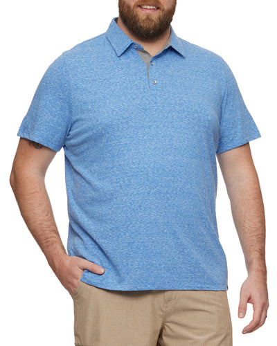 BISCOE STRIPED POLO BIG & TALL (FINAL SALE)