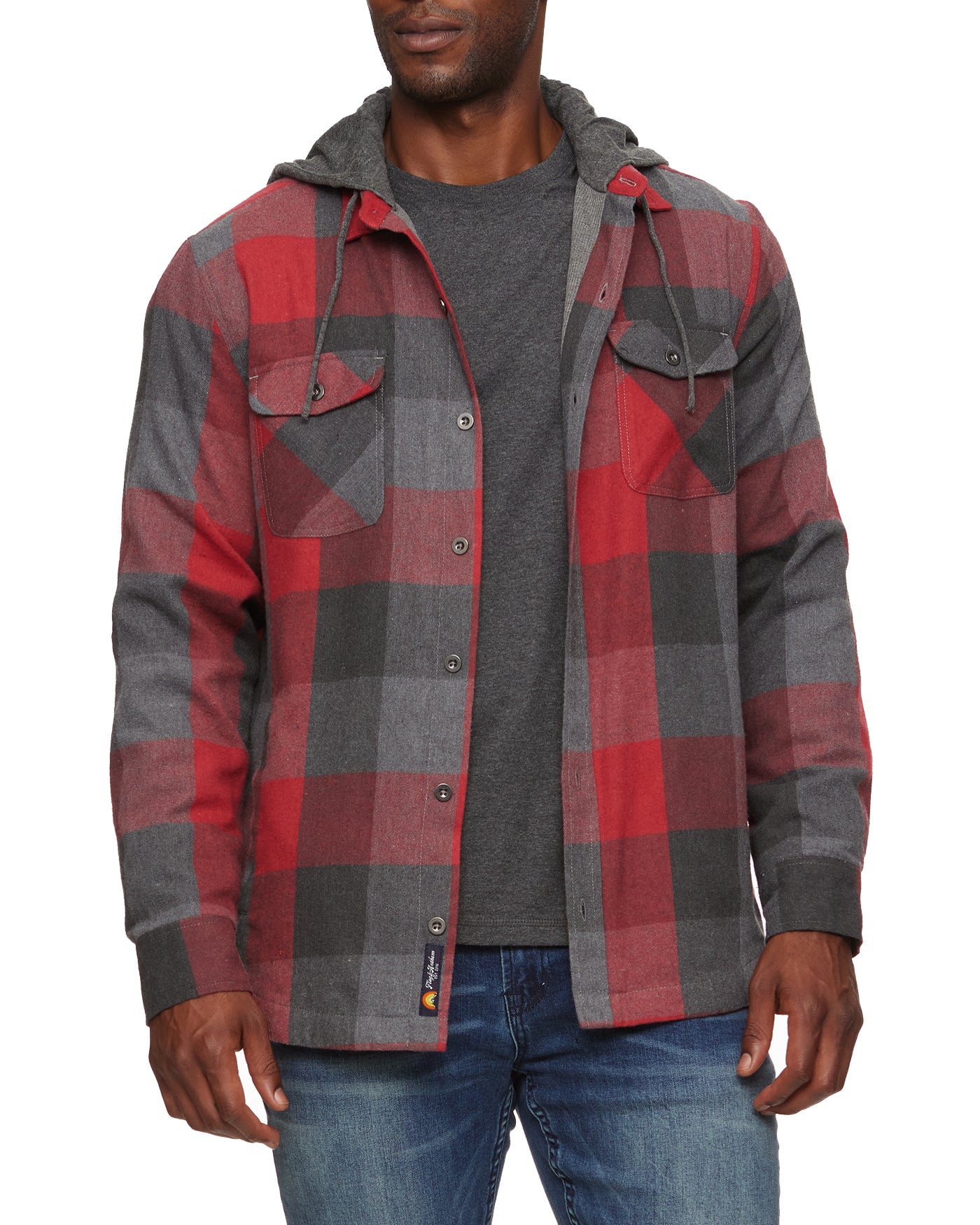 EVANSTON HOODED SHIRT JACKET