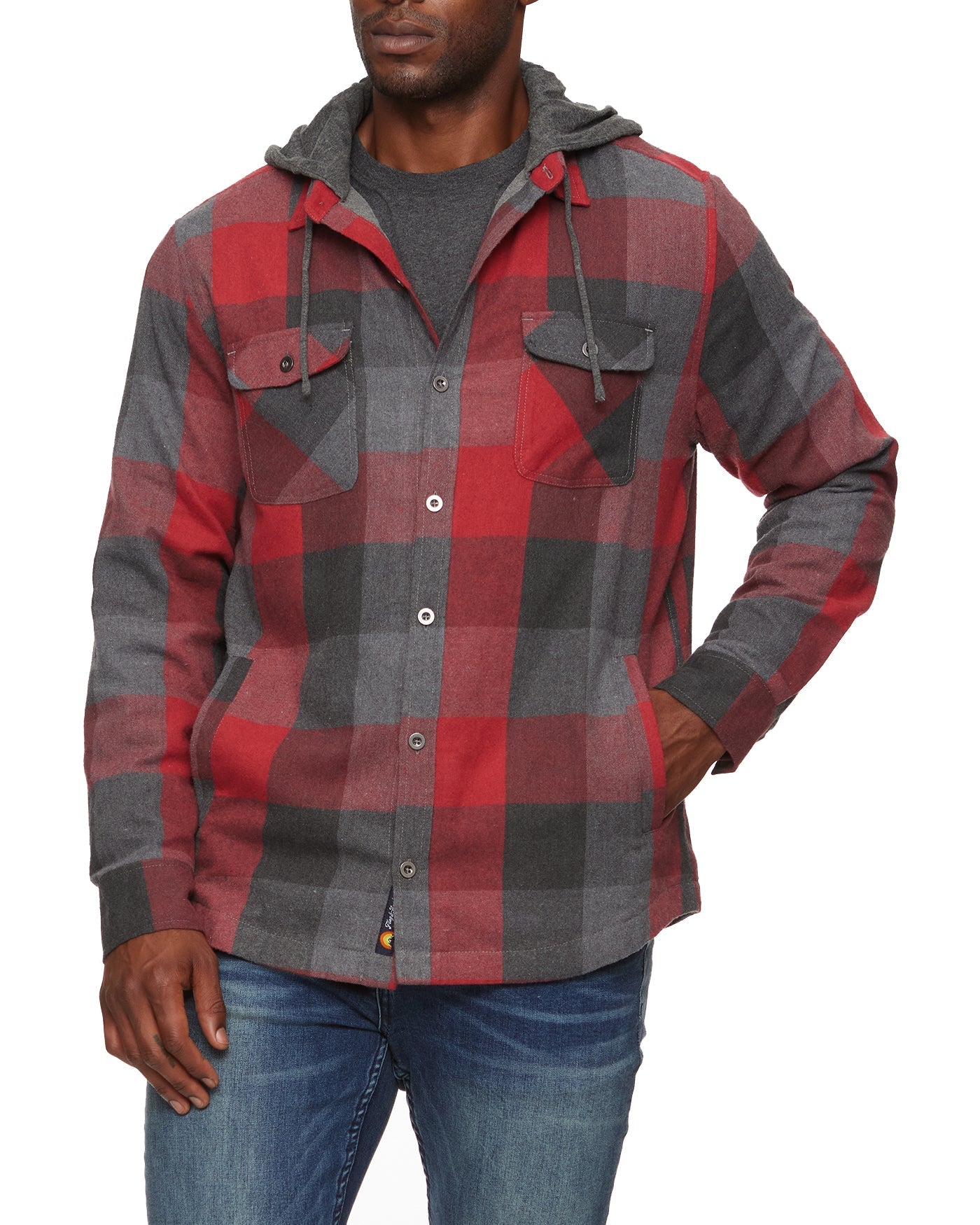 EVANSTON HOODED SHIRT JACKET
