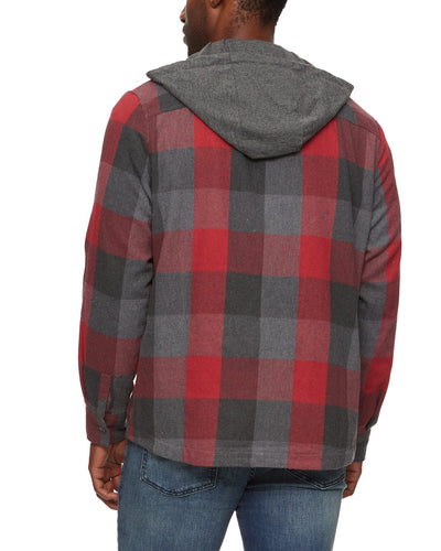 EVANSTON HOODED SHIRT JACKET