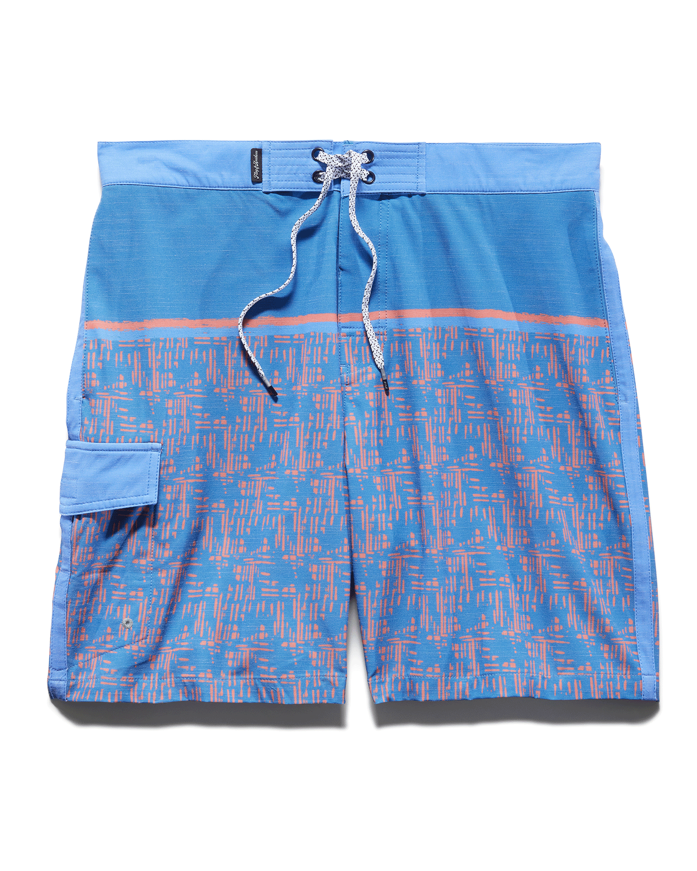 LARGO CROSSHATCH PACKABLE BOARD SHORT - 8" INSEAM (FINAL SALE)