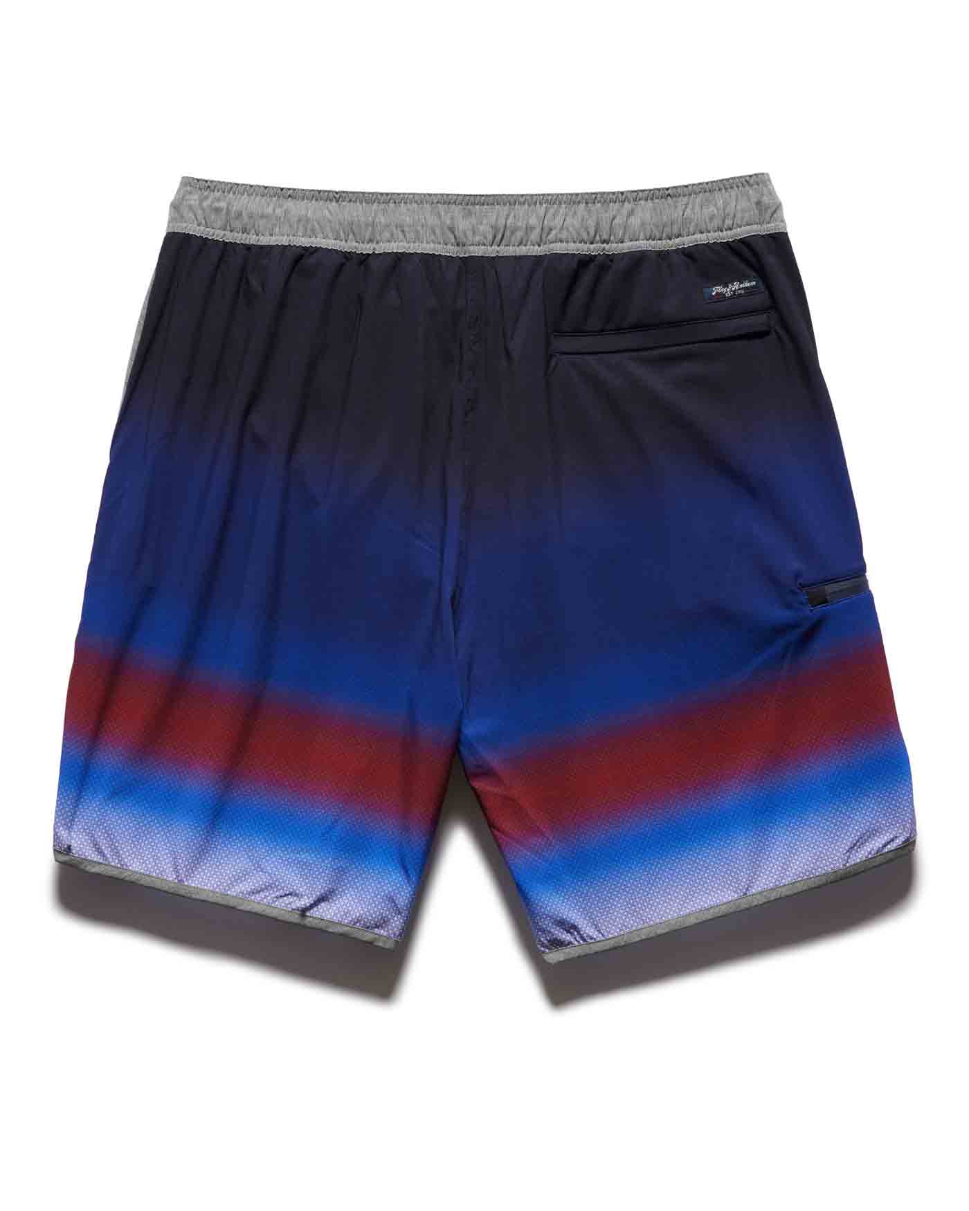 BELLPORT STRIPED SWIM SHORT - 8" INSEAM