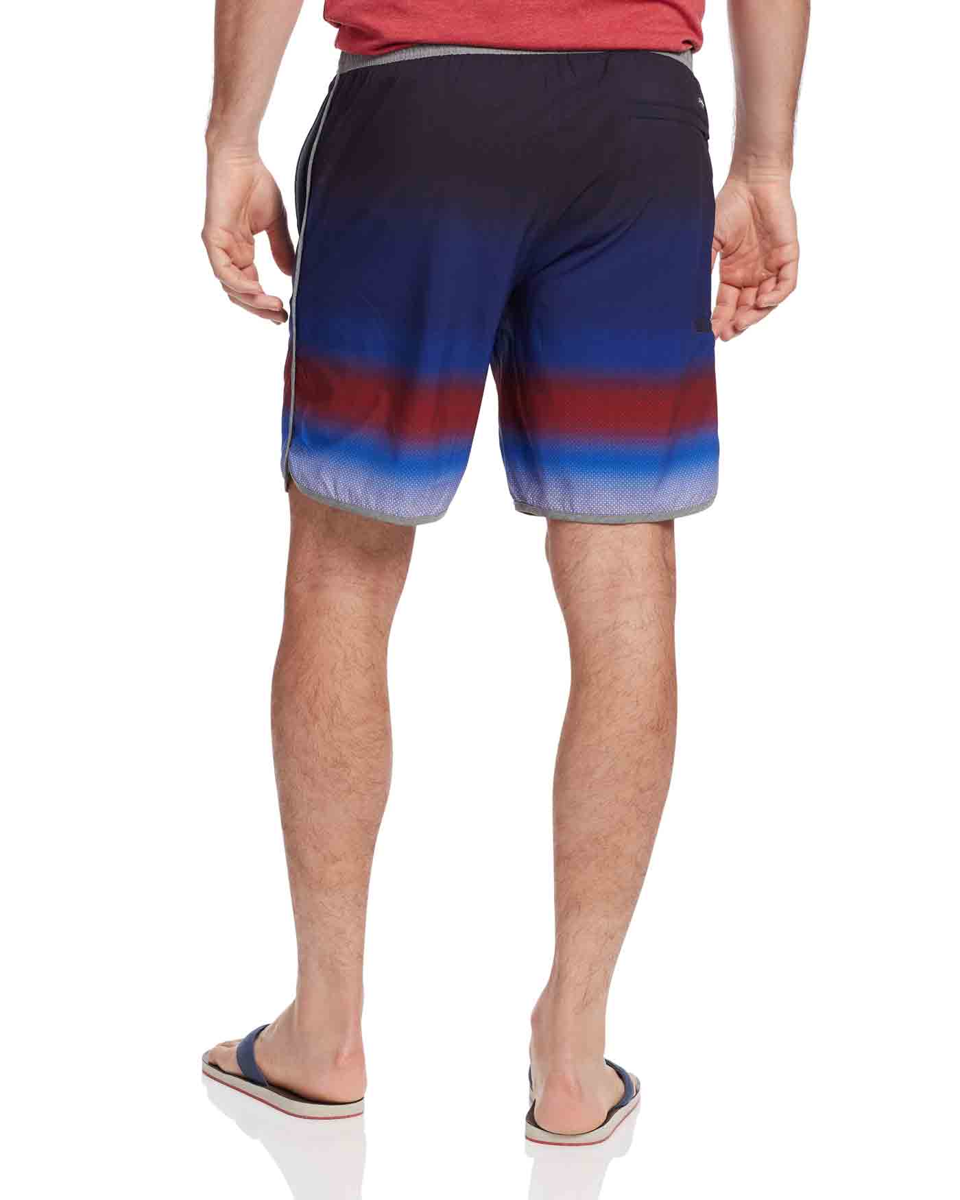 BELLPORT STRIPED SWIM SHORT - 8" INSEAM