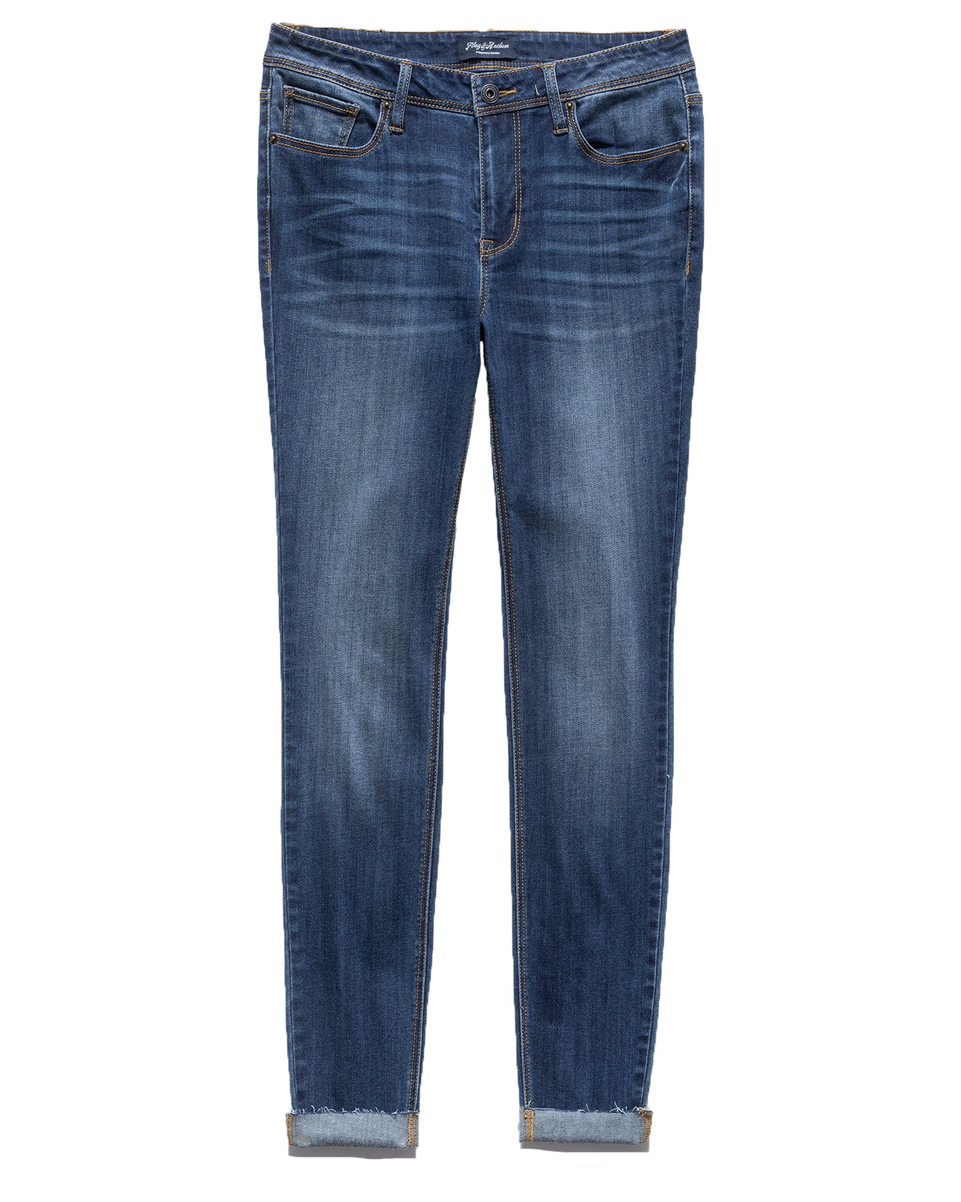 FRISCO MID RISE SKINNY CUFF JEAN