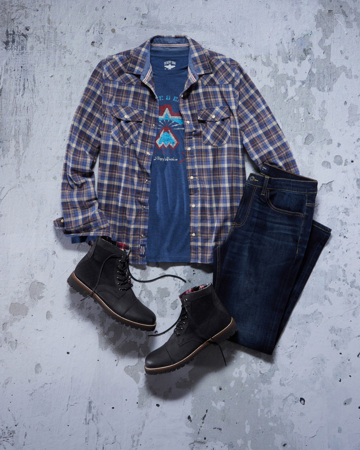 CLYDE VINTAGE SOFT WESTERN SHIRT