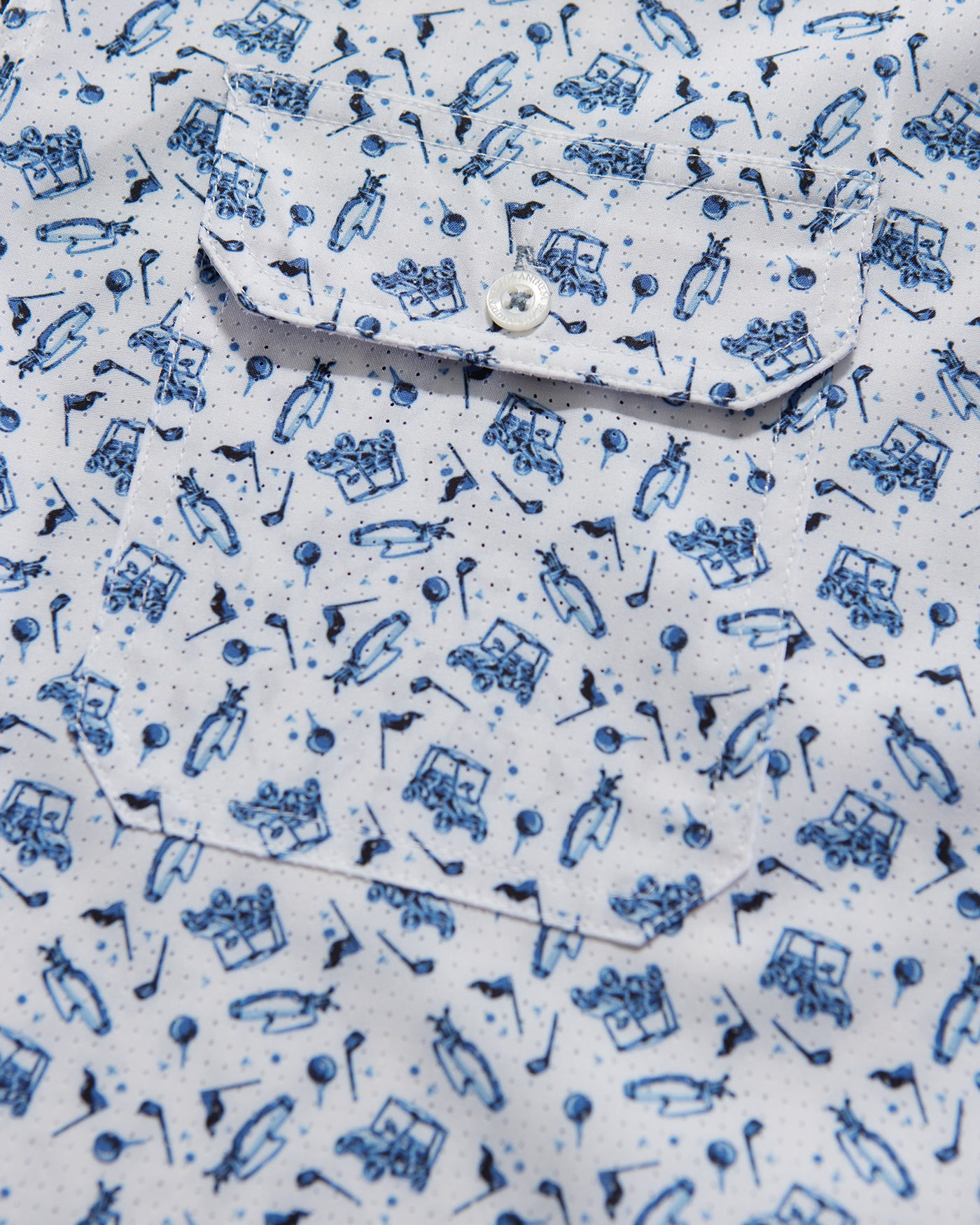 MADEFLEX GOLF PRINT UPF PERFORMANCE SHIRT