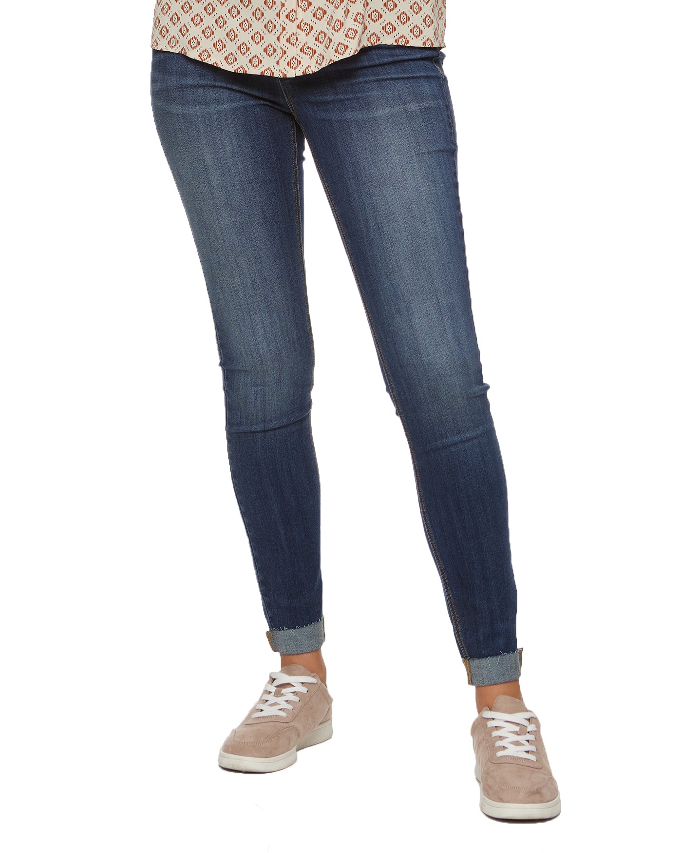 FRISCO MID RISE SKINNY CUFF JEAN