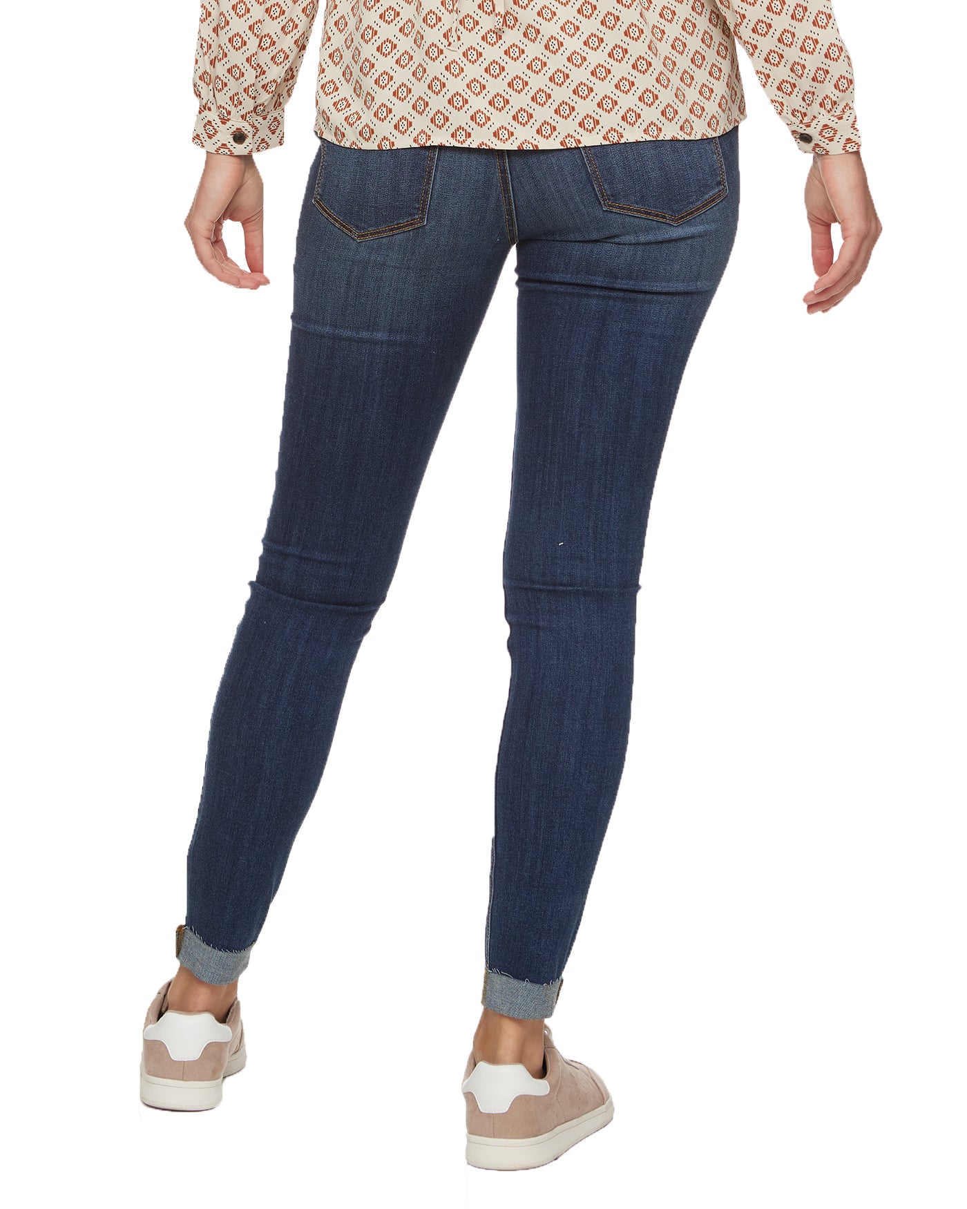 FRISCO MID RISE SKINNY CUFF JEAN
