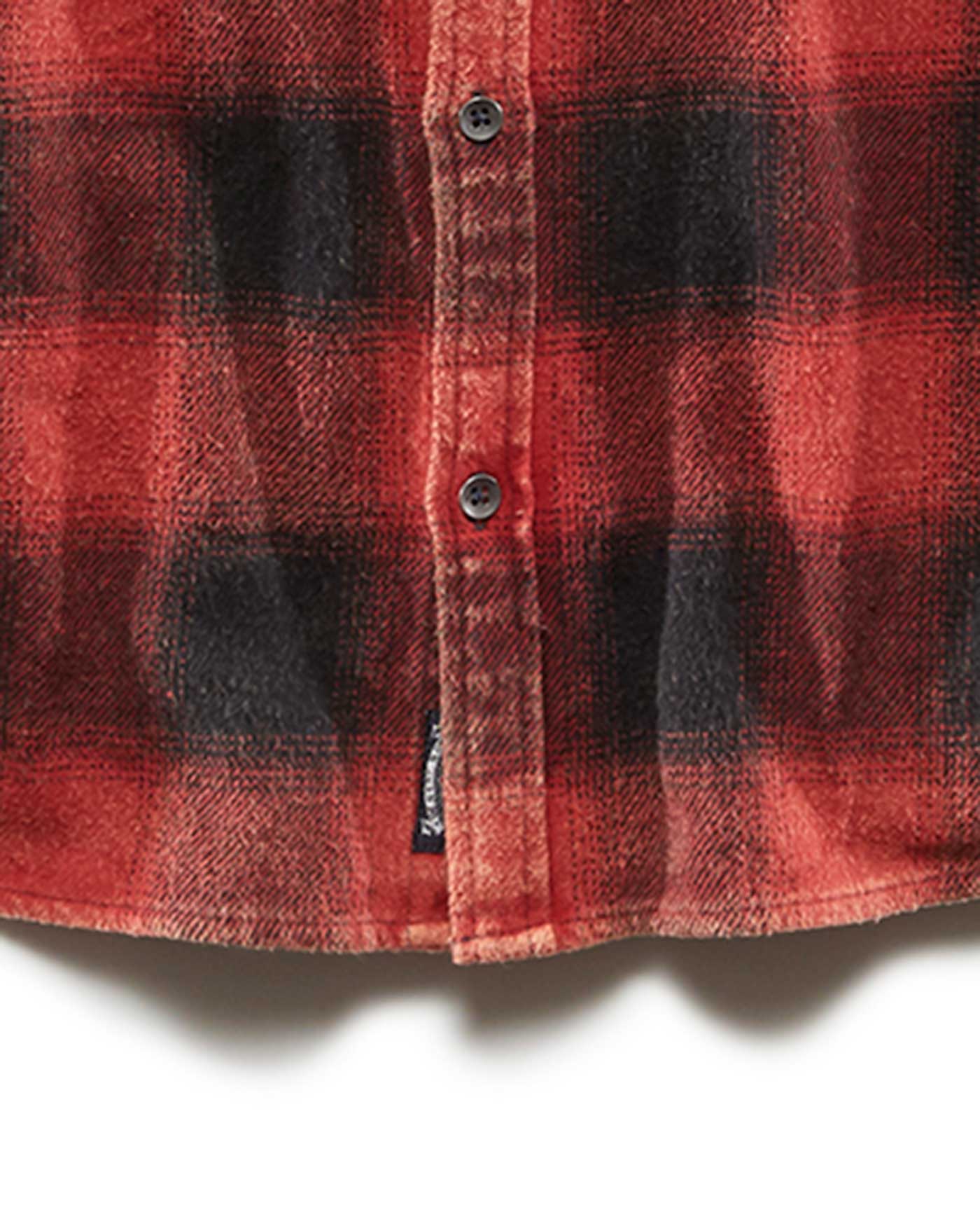SHAW VINTAGE WASHED FLANNEL SHIRT