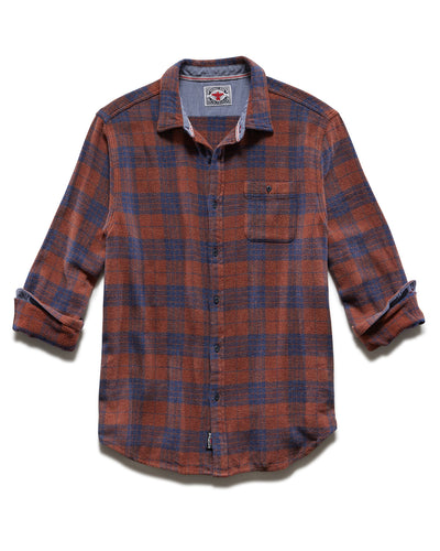 RYE VINTAGE WASHED FLANNEL SHIRT