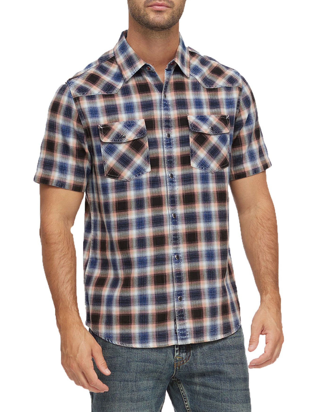 LOGAN VINTAGE WASHED WESTERN SHIRT