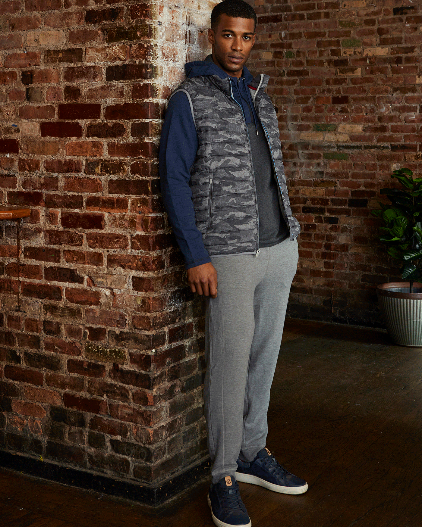 MADEFLEX STRETCH CAMO PUFFER VEST
