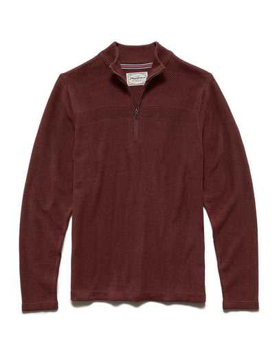 HENRYVILLE 1/4-ZIP PULLOVER SWEATER
