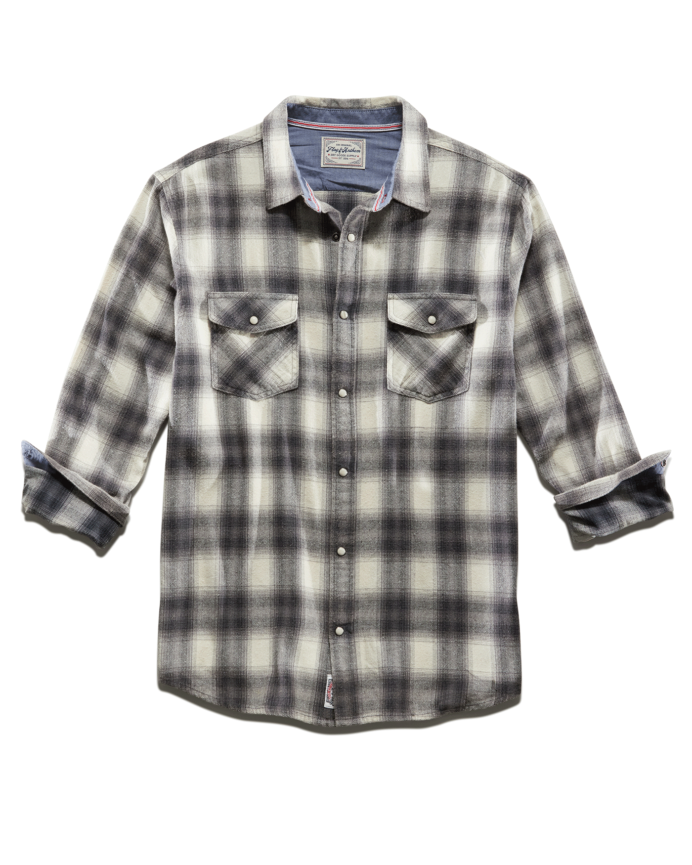 ALMA VINTAGE WASHED FLANNEL SHIRT