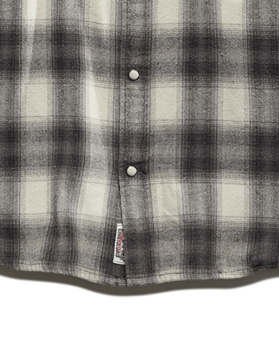 ALMA VINTAGE WASHED FLANNEL SHIRT