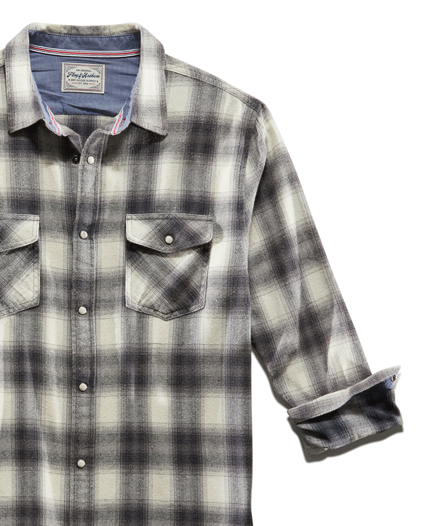 ALMA VINTAGE WASHED FLANNEL SHIRT