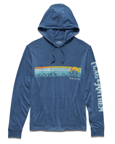 MOUNTAIN PANORAMA SUNSET HOODIE