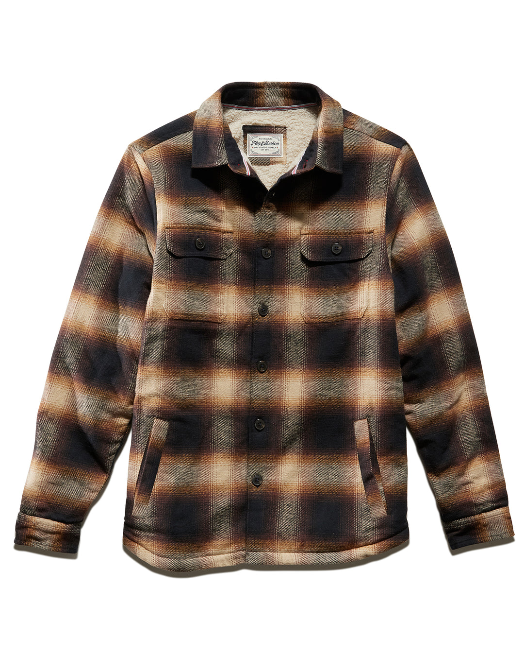 HARMON SHERPA-LINED SHIRT JACKET